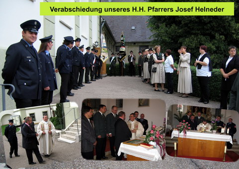 Verabschiedung Pfarrer Helneder